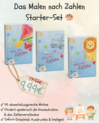 3-in-1 Bundle: Malen nach Zahlen Starter-Set