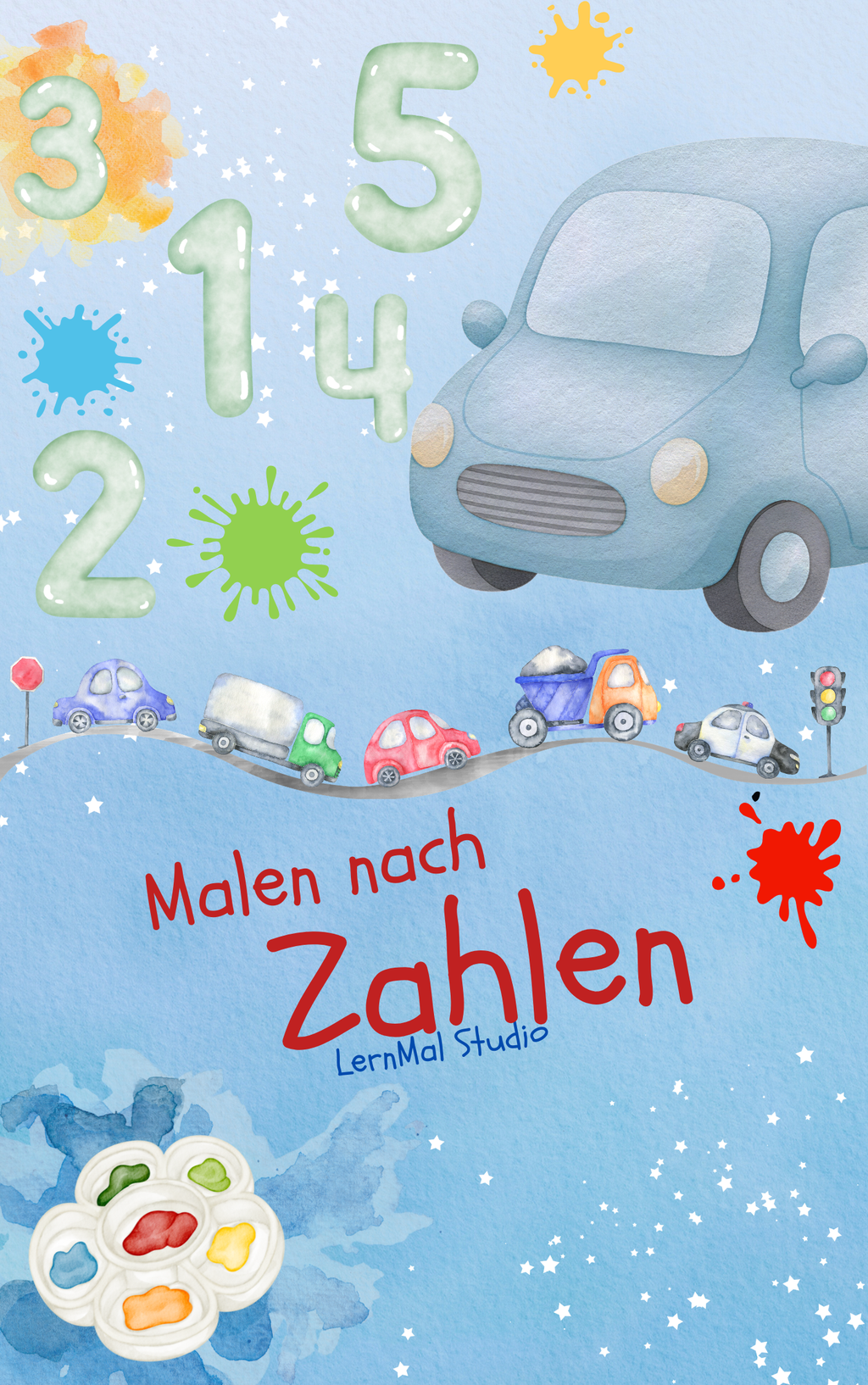 Malen nach Zahlen - Fahrzeuge
