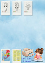 3-in-1 Bundle: Malen nach Zahlen Starter-Set