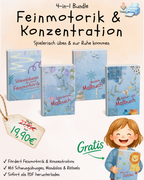 4-in-1 Bundle: Feinmotorik & Konzentration