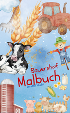 Bauernhof Malbuch für Kinder – Ausmalbilder mit Tieren als PDF Download