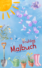 Frühlings Malbuch für Kinder – bunte Ausmalbilder als PDF Download
