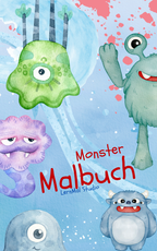 Mein Monster Malbuch für Kinder – 26 lustige Motive als PDF Download