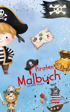 Mein Piraten Malbuch für Kinder – 100 spannende Abenteuer-Motive als PDF Download.