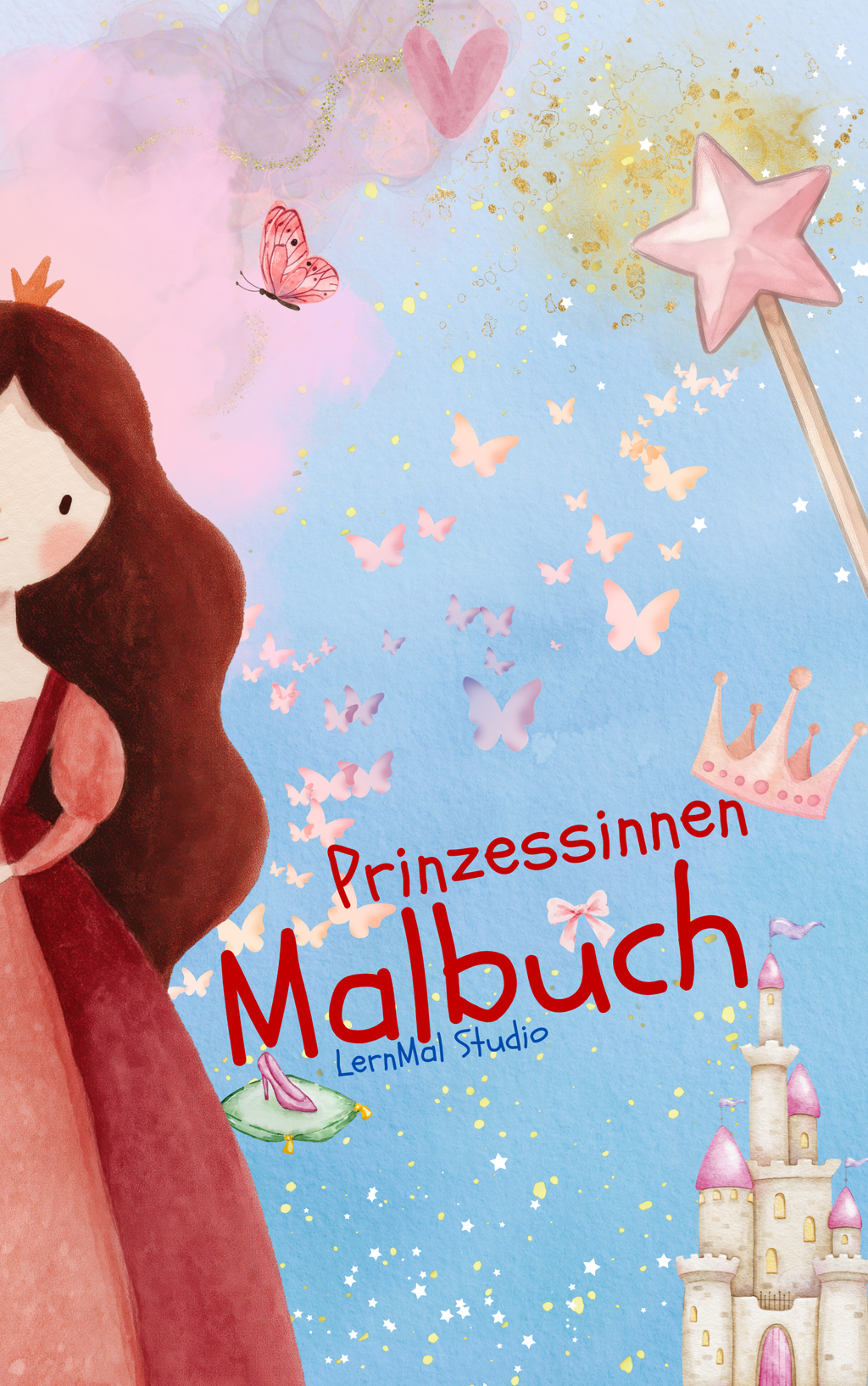 Mein Prinzessinnen Malbuch – 26 zauberhafte Motive aus dem Märchenreich als PDF Download